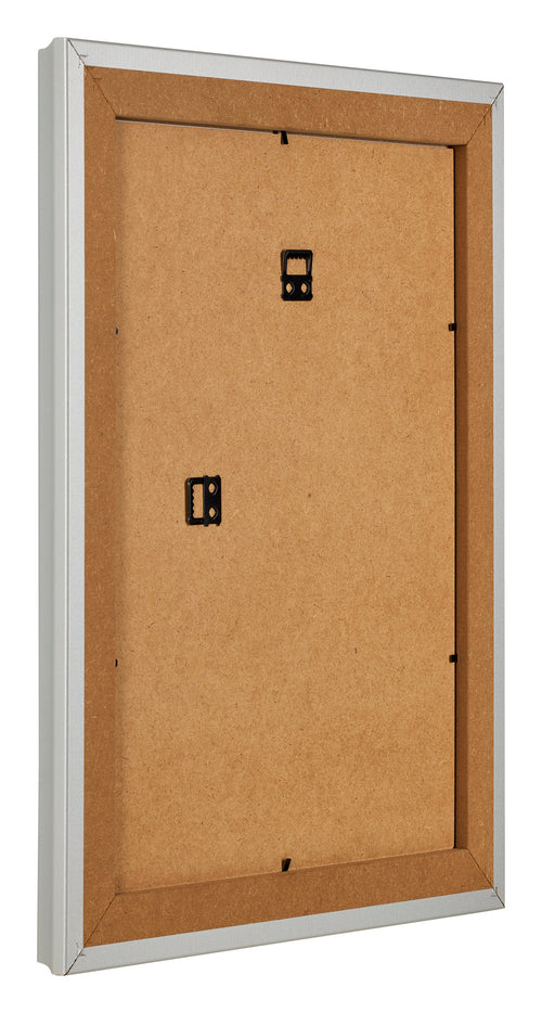 Bilderrahmen 60x80cm Silber Matt MDF Lazio Ruckseite Schrag | Yourdecoration.at