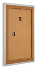 Bilderrahmen 60x80cm Silber Matt MDF Lazio Ruckseite Schrag | Yourdecoration.at