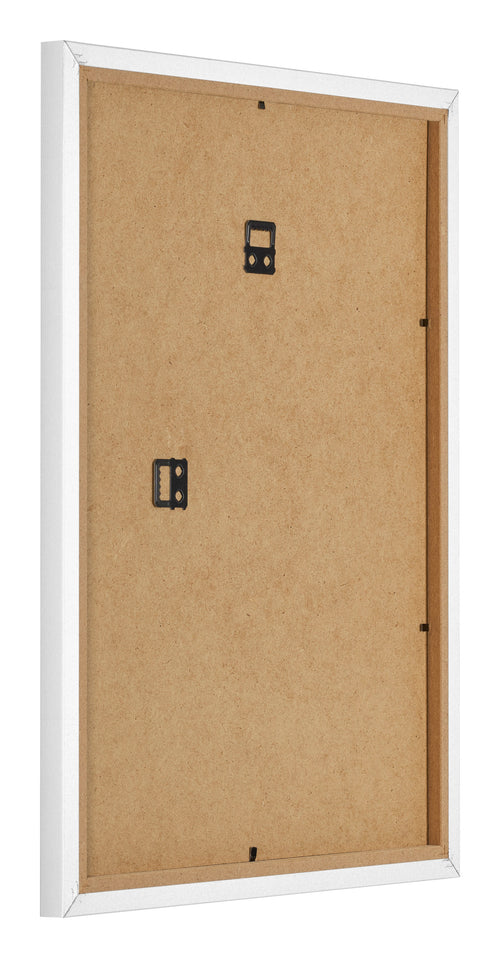 Bilderrahmen 60x80cm Weiss Matt MDF Bologna Ruckseite Schrag | Yourdecoration.at