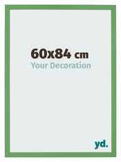 Bilderrahmen 60x84 cm Grun MDF Bologna Vorne Messe | Yourdecoration.at