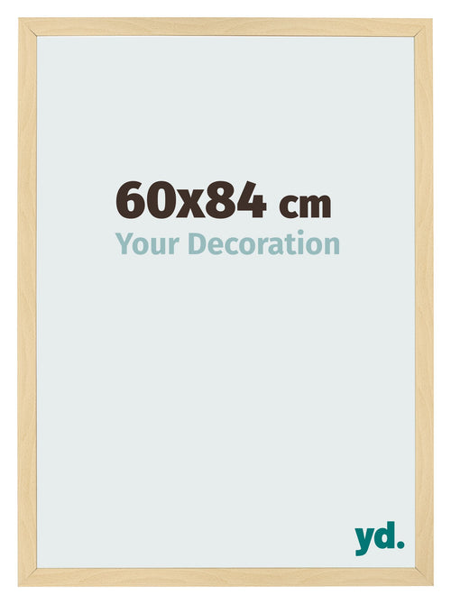 Bilderrahmen 60x84cm Buche Dekor MDF Bologna Vorne Messe | Yourdecoration.at