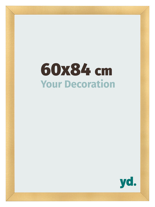 Bilderrahmen 60x84cm Gold Vintage MDF Pisa Vorne Messe | Yourdecoration.at