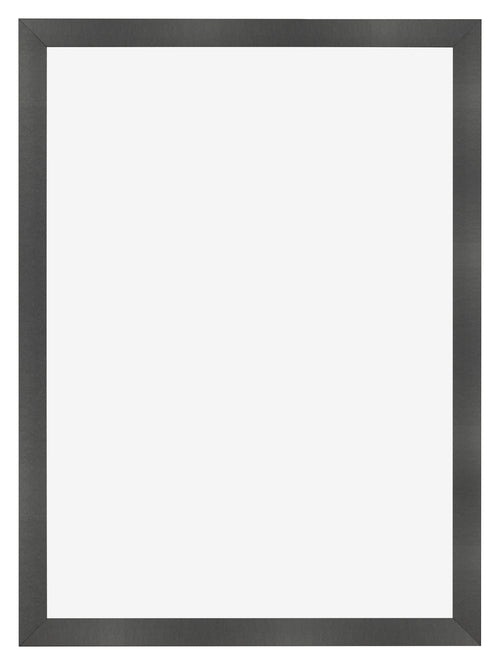 Bilderrahmen 60x84cm Schwarz Silber Poliert MDF Pisa Vorne | Yourdecoration.at