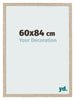 Bilderrahmen 60x84cm Sonoma Eiche MDF Bologna Vorne Messe | Yourdecoration.at