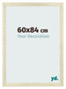 Bilderrahmen 60x84cm Sonoma Eiche MDF Pisa Vorne Messe | Yourdecoration.at