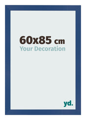 Bilderrahmen 60x85 cm Dunkelblau MDF Bologna Vorne Messe | Yourdecoration.at