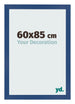 Bilderrahmen 60x85 cm Dunkelblau MDF Bologna Vorne Messe | Yourdecoration.at