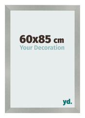 Bilderrahmen 60x85cm Aluminium Gebürstet MDF Bologna Vorne Messe | Yourdecoration.at
