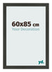 Bilderrahmen 60x85cm Antrazit MDF Bologna Vorne Messe | Yourdecoration.at