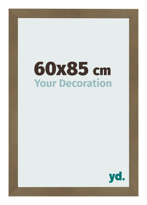 Bilderrahmen 60x85cm Bronze Dekor MDF Bologna Vorne Messe | Yourdecoration.at