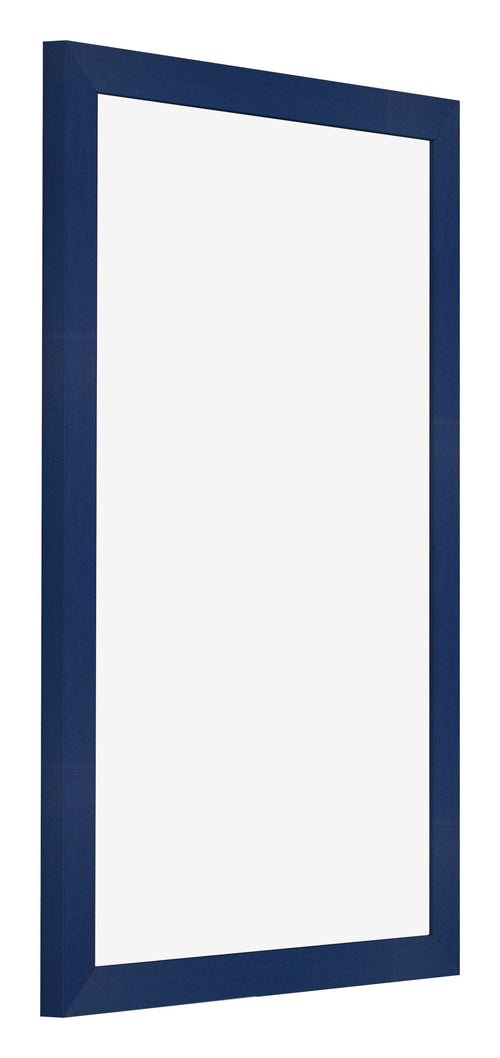 Bilderrahmen 60x85cm Dunkelblau Gewischt MDF Bologna Vorne Schrag | Yourdecoration.at