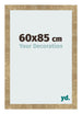 Bilderrahmen 60x85cm Gold Antik MDF Bologna Vorne Messe | Yourdecoration.at