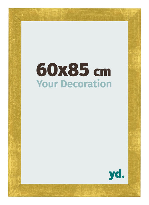Bilderrahmen 60x85cm Gold Vintage MDF Pisa Vorne Messe | Yourdecoration.at