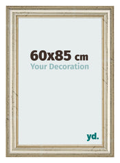 Bilderrahmen 60x85cm Metallglanz MDF Lazio Vorne Messe | Yourdecoration.at