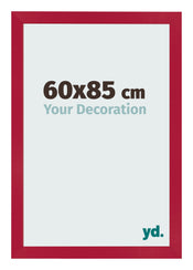 Bilderrahmen 60x85cm Rot MDF Bologna Vorne Messe | Yourdecoration.at