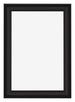 Bilderrahmen 60x85cm Schwarz Gemasert MDF Lazio Vorne | Yourdecoration.at