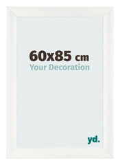 Bilderrahmen 60x85cm Weiß Vintage MDF Pisa Vorne Messe | Yourdecoration.at