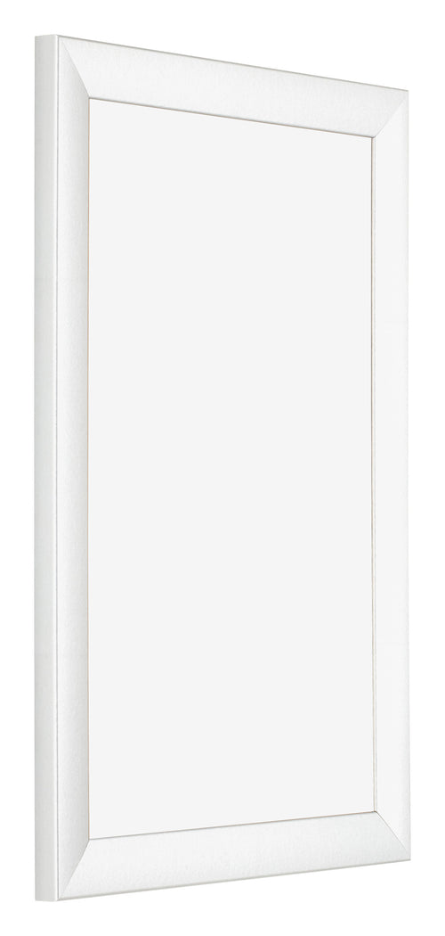 Bilderrahmen 60x85cm Weiß Vintage MDF Pisa Vorne Schrag | Yourdecoration.at