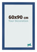 Bilderrahmen 60x90 cm Dunkelblau MDF Bologna Vorne Messe | Yourdecoration.at