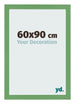 Bilderrahmen 60x90 cm Grun MDF Bologna Vorne Messe | Yourdecoration.at