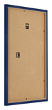 Bilderrahmen 60x90cm Dunkelblau Gewischt MDF Bologna Ruckseite Schrag | Yourdecoration.at