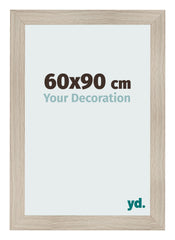Bilderrahmen 60x90cm Eiche Rustikal MDF Pisa Vorne Messe | Yourdecoration.at