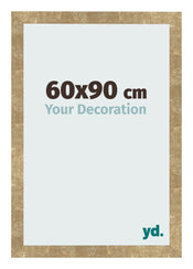 Bilderrahmen 60x90cm Gold Antik MDF Bologna Vorne Messe | Yourdecoration.at