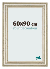 Bilderrahmen 60x90cm Metallglanz MDF Lazio Vorne Messe | Yourdecoration.at