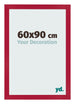 Bilderrahmen 60x90cm Rot MDF Bologna Vorne Messe | Yourdecoration.at