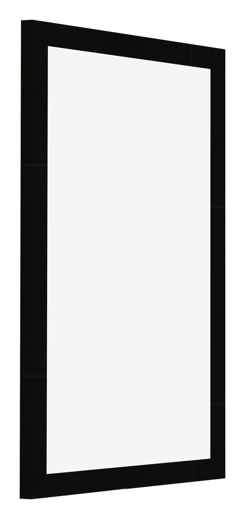 Bilderrahmen 60x90cm Schwarz Hochglanz MDF Bologna Vorne Schrag | Yourdecoration.at