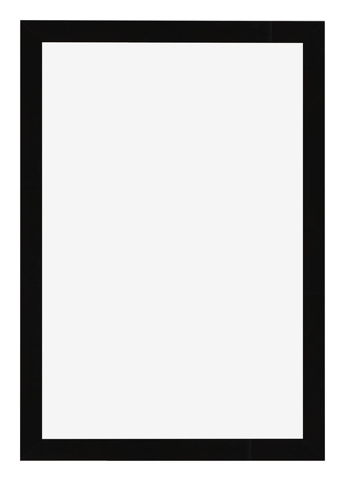 Bilderrahmen 60x90cm Schwarz Hochglanz MDF Bologna Vorne | Yourdecoration.at