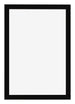 Bilderrahmen 60x90cm Schwarz Hochglanz MDF Bologna Vorne | Yourdecoration.at