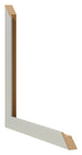 Bilderrahmen 60x90cm Silber Matt MDF Bologna Detail Querschnitte | Yourdecoration.at