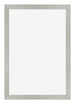 Bilderrahmen 60x90cm Silber Matt MDF Bologna Vorne | Yourdecoration.at