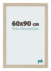 Bilderrahmen 60x90cm Sonoma Eiche MDF Bologna Vorne Messe | Yourdecoration.at