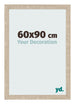 Bilderrahmen 60x90cm Sonoma Eiche MDF Bologna Vorne Messe | Yourdecoration.at