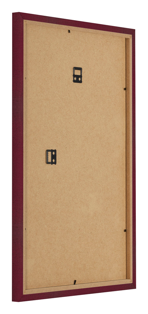 Bilderrahmen 60x90cm Weinrot Gewischt MDF Bologna Ruckseite Schrag | Yourdecoration.at