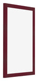 Bilderrahmen 60x90cm Weinrot Gewischt MDF Bologna Vorne Schrag | Yourdecoration.at