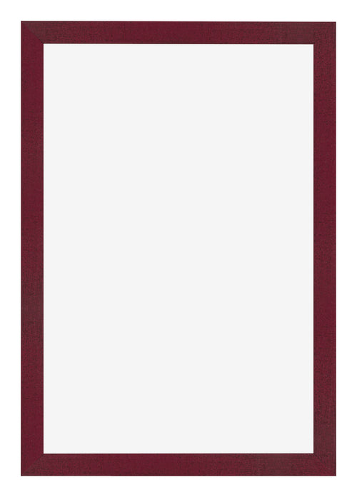 Bilderrahmen 60x90cm Weinrot Gewischt MDF Bologna Vorne | Yourdecoration.at