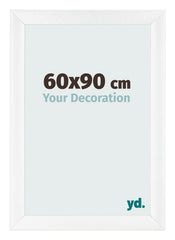 Bilderrahmen 60x90cm Weiß Vintage MDF Pisa Vorne Messe | Yourdecoration.at