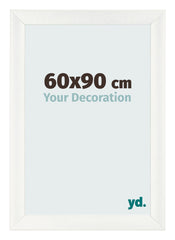 Bilderrahmen 60x90cm Weiß Vintage MDF Pisa Vorne Messe | Yourdecoration.at