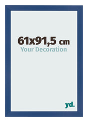 Bilderrahmen 61x91 5 cm Dunkelblau MDF Bologna Vorne Messe | Yourdecoration.at