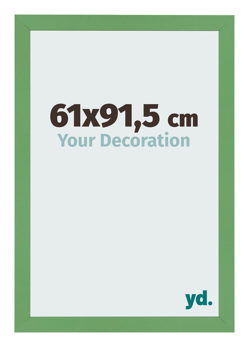 Bilderrahmen 61x91 5 cm Grun MDF Bologna Vorne Messe | Yourdecoration.at