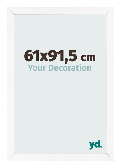 Bilderrahmen 61x91 5 cm Weiss Matt MDF Bologna Vorne Messe | Yourdecoration.at