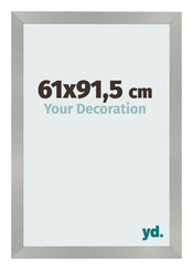 Bilderrahmen 61x91 5cm Aluminium Gebürstet MDF Bologna Vorne Messe | Yourdecoration.at