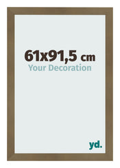 Bilderrahmen 61x91 5cm Bronze Dekor MDF Bologna Vorne Messe | Yourdecoration.at