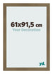 Bilderrahmen 61x91 5cm Bronze Dekor MDF Bologna Vorne Messe | Yourdecoration.at