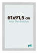 Bilderrahmen 61x91 5cm Edelstahl MDF Bologna Vorne Messe | Yourdecoration.at