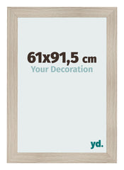 Bilderrahmen 61x91 5cm Eiche Rustikal MDF Pisa Vorne Messe | Yourdecoration.at