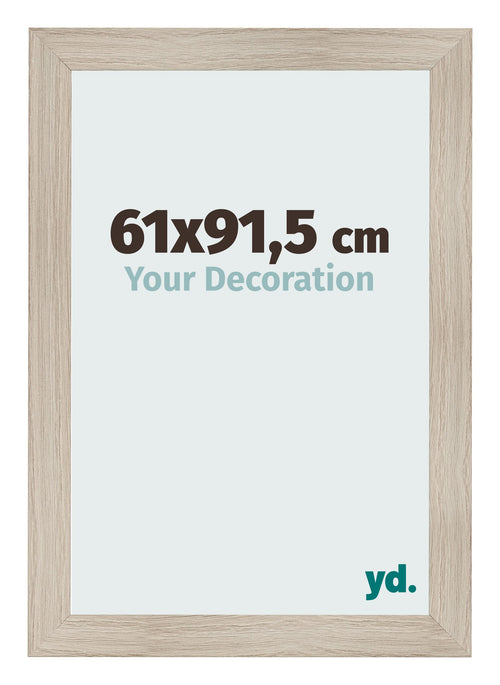 Bilderrahmen 61x91 5cm Eiche Rustikal MDF Pisa Vorne Messe | Yourdecoration.at